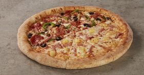 Pizza por mitades