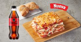 Combo Lasagna Pollo Champiñon