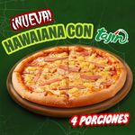 Pizza hawaiana con tajín Colombia