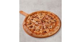 Pizza de Champiñones y Pollo